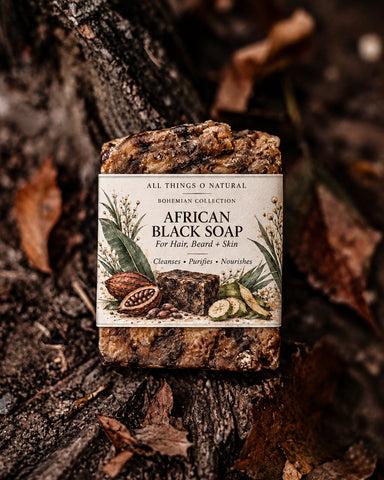 African Black Soap Bar