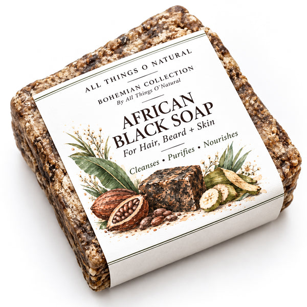 African Black Soap Bar