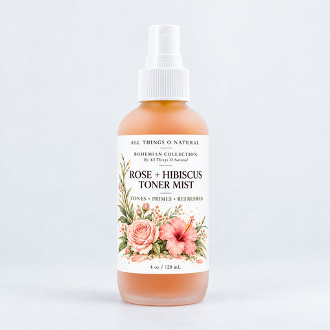 4oz Rose + Hibiscus TONER MIST